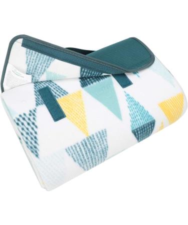 Yodo Outdoor Picnic Blanket Water-Resistant for Camping Hiking Festivals - Forest Triangle 69 x 53 - Buy Online on GoSupps.com