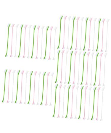 Yardwe 60 Pcs Double Head Dog Toothbrush Dog Teeth Cleaning Toothbrushes Cat Toothbrush and Toothpaste Pp