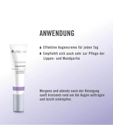 Arya Laya Sensitive Eye Cream 15ml - Soothes Redness Hydrates & Regenerates Skin Barrier for Sensitive Eyes - Buy Online on GoSupps.com