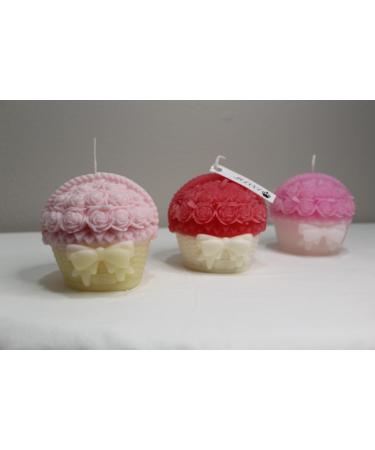 Luxury Big Rose Bouquet 100% Natural Soy Wax Coconut Soy Wax Gender Reveal Birthday Wedding.(Pink) (Unscented)