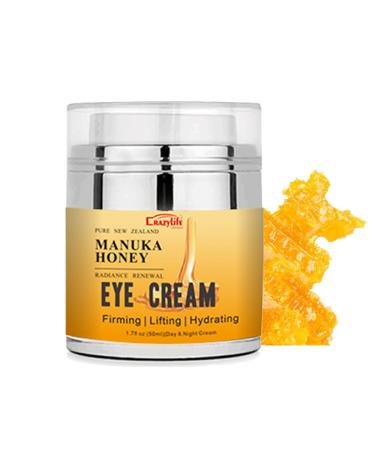 Manuka Honey Eye Cream Anti-aging Eye Cream Anti-wrinkle Under Eye Cream Fades Fine Lines Lifting and Firming Improve Dark Circles and Puffiness