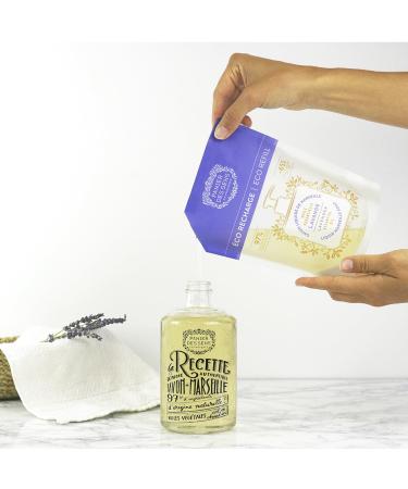 Buy Panier des Sens Marseille Lavender Liquid Soap Refill Bag - 2x500ml Made in France | International Shipping - Buy Online on GoSupps.com