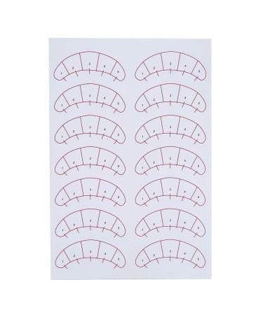 40 pieces eyelash extension adhesive sticker eyelash isolation positioning pads patches tool training eyelashes for eyelash extensions