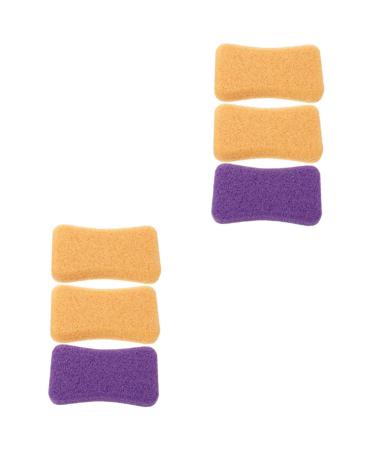 FRCOLOR 6pi ces Outils Exfoliants Pierre P dicure Pour liminer La Peau Morte Accessoires De Massage Pour Couleur Al atoire 1 unit (Lot de 1)