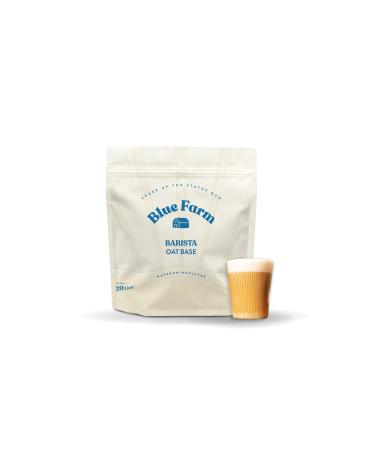 Blue Farm Barista Oat Base for up to 20l for self -mixing organic oat drink Barista Edition |Milk alternative without additives and sugar additive |Vegan and gluten -free |90% less packaging waste 2 kg (1 Pack)