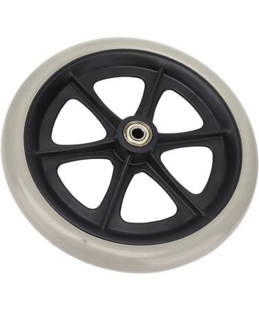 Walker Wheel Replacement Wheelchair Wheel Durability PU Material 8in Diameter Ball Bearing for Wheelchair for Walk - Buy Online on GoSupps.com