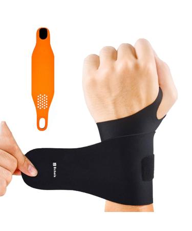Wrist Brace Ulnar Wrist Brace Ultra-Thin Elastic for TFCC Tear Wrist wraps Repetitive Wrist Use Injury Support for Carpal Tunnel Pain & Tendonitis Relief Fits Both Wrists One Size Black