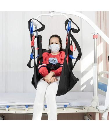 Full Body Patient Lift Toileting Sling Mesh Sling for Shower Home Use Electric Transfer Belt Reusable Professional Sitting Transfer Belt Lift Sling for Patient Elderly Black - Buy Online on GoSupps.com