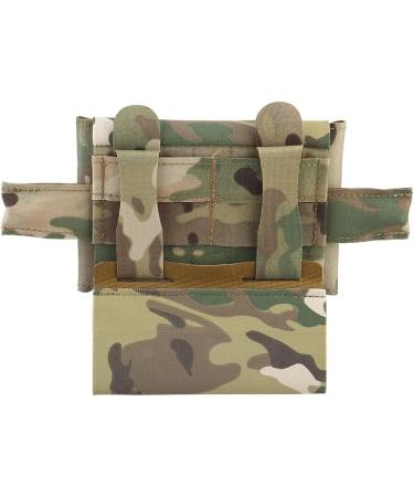2-in-1 Small IFAK Pouch MOLLE Belt | Tactical Mini First Aid Kit | Compact EDC Bag with Tourniquet Holder | Multicam - Buy Online on GoSupps.com