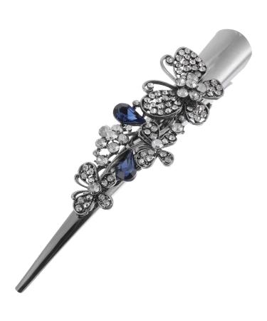 FOMIYES Girls Hair Accessories Hair Barrettes Hair Clips Rhinestone Hairpins Hairpin for Women Girls Hairpin Hair Accessories for Women Hair Decoration Rhinestones Miss Metal Headgear