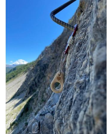 RUSTAM CLIMBING Monik Portable Fingerboard - Pocket-sized Hangboard for Rock Climbing | Grip Strength Trainer - Buy Online on GoSupps.com