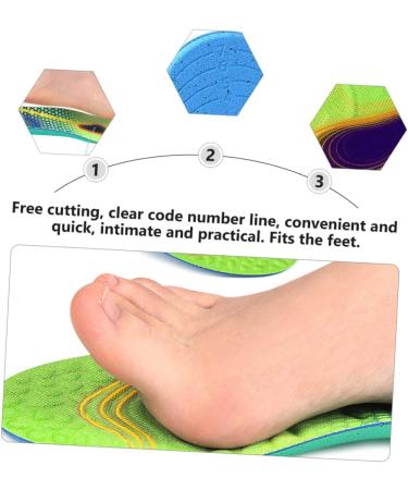 NOLITOY Sports Insoles - Shock-Absorbing Comfortable & Breathable Shoe Pads for Women | Elastic Insole Accessories - Buy Online on GoSupps.com