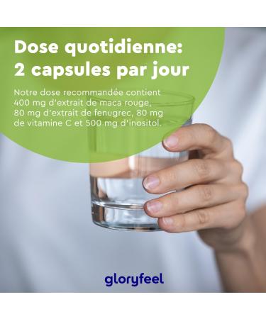 Peru Red Maca with Vitamin C Inositol + Fenugreek 120 Capsules 400mg Pure Maca Extract 10:1 Powerful Aphrodisiac for Women Immune System Support* 100% Vegan - Buy Online on GoSupps.com