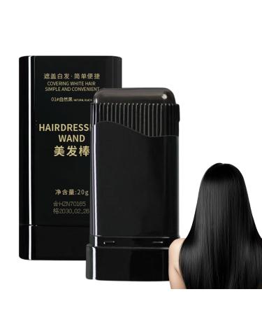 Stick De Teinture Capillaire Imperm able Et En Sueur Camouflage Cheveux Blancs Peigne Colorant Temporaire Imperm able R sistant Pour Les Cheveux Et Les Racines Black