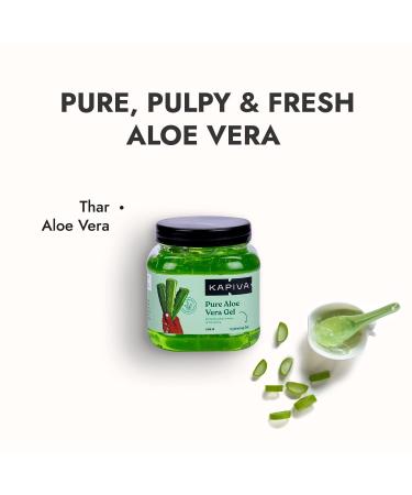 LS Pure Aloe Vera Skin Gel 500g - Hydrating Moisturizing & Soothing for Face & Hair | Multipurpose Skin Care Solution - International Shipping Available - Buy Online on GoSupps.com