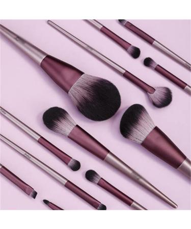 Buy 12-Piece Makeup Brush Set | Soft Bristle Eyeshadow Concealer & Eyebrow Brushes - International Shipping - Buy Online on GoSupps.com