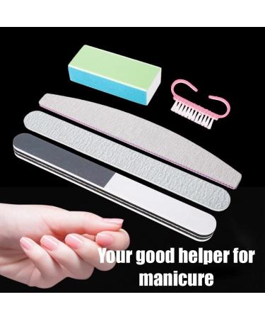 26-Piece Nail Polish Template Set with 5 Reusable Nail Protection Shields - Anti-Spill Manicure Tools for Perfect Fingernails | International Shipping Available - Buy Online on GoSupps.com