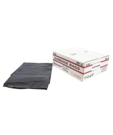 Garbage Bag - Extra Strong - 42'' X 48'' - Black - BOX/100 Original UPC Code : 066192200536