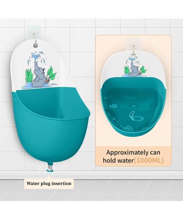 AIR&TREE Portable Toddler Boys Potty Training Urinal Toilet - Funny Baby Pee Trainer, Foldable for Travel (Blue) - Buy Online on GoSupps.com