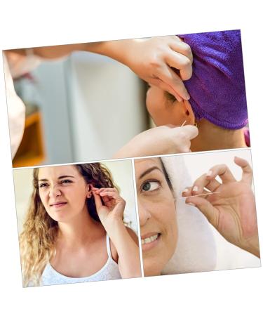 Set of 40 Healeved Ear Piercing Cleaning Lines - 300pcs Ear Cleaners and Tools for Ear Hole Care - Green and Light Green - 12X1.5CM - Odor Cleaner - Buy Online on GoSupps.com