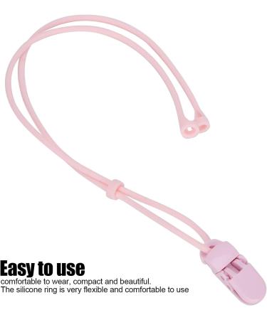 SILICONE Hearing Aid Clip with Storage Box - Portable & Practical | For Kids, Seniors, Adults | BTE Compatible (Pink) - Buy Online on GoSupps.com