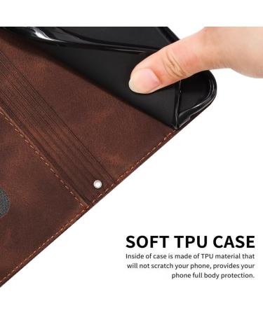 Buy OPPO Reno 5 / Find X3 Lite Case - PU Leather Flipcover Silicon Bumper Magnet Stand - Brown Handy Shell | International Shipping - Buy Online on GoSupps.com