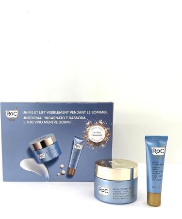 RoC - Multi Correxion Unifier + Lifter Night Cream & Unifier 50 ml + Lifter Eye Cream 15 ml - Anti-aging treatment - With Hexyl-R Complex and Niacinamide - Buy Online on GoSupps.com