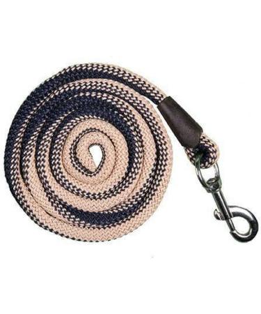 HKM 547053 Aachen Rope with Snap Hook - 180 cm Dark Blue/Beige | International Shipping Available - Buy Online on GoSupps.com