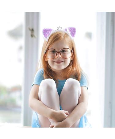 Lurrose 6-Piece Sequin Cat Ears Headband - Rainbow Bling Kitty Hair Band & Mermaid Crown Accessories for Christmas & Halloween Party Favors - Buy Online on GoSupps.com
