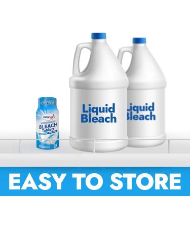 Buy Advanced Water-Soluble Bleach Tablets - 36 Ultra Concentrated No Phosphate Cleaning Tablets for Laundry & Multiuse - Buy Online on GoSupps.com