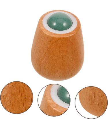 Beavorty 5-Piece Jade Roller Set - Facial Massage Gear Eye Roller Wooden Handle for Swelling Relief | International Shipping Available - Buy Online on GoSupps.com