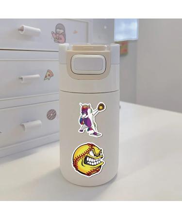 102Pcs Softball Stickers for Girls Boys Teens Kids  Sports Softball Stickers Decals for Laptop Water Bottles Bike Skateboard Luggage Computer Hydro Flask Toy Phone Snowboard (Softball) - Buy Online on GoSupps.com