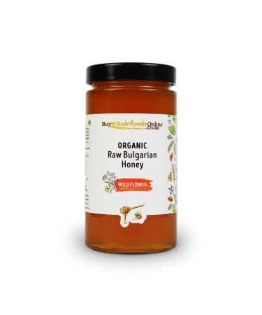 Organic Raw Wild Flower Bulgarian Honey 700g (BWFO)