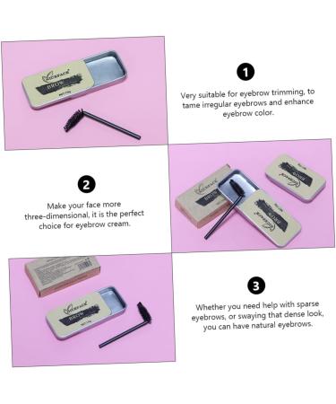Beavorty Brow Shaping Soap 3 Sets Eyebrow Soap Makeup Accessory brow lamination kit soap brows natural soap makeup kit natural 1 count (Pack of 1) Assorted Colorx3pcs - Buy Online on GoSupps.com