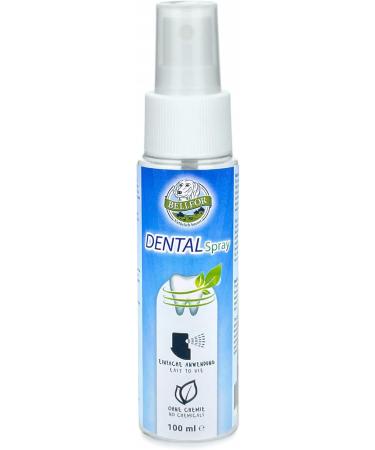Bellfor Natural Dental Care for Dogs - Tartar Control Easy Dosage All Breeds | Savings Set: Powder Sticks Spray (100g) - Buy Online on GoSupps.com