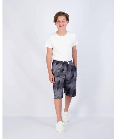 5-Pack Youth Camo Print Dry-Fit Athletic Shorts - Boys Girls Teens | Large Set of 4 - Buy Online on GoSupps.com