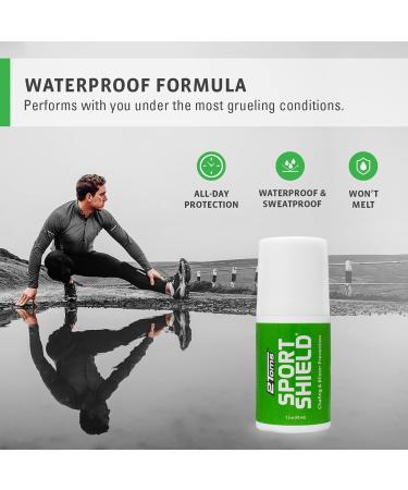 2Toms SportShield Original Formula Anti Chafe & Blister Prevention Combo Pack - 1.5oz Bottle & 3 Towelettes - Buy Online on GoSupps.com