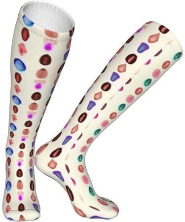 Compression Socks for Men & Women | 15-20 mmHg Support for Running & Cycling | Various Designs - Buy Online on GoSupps.com