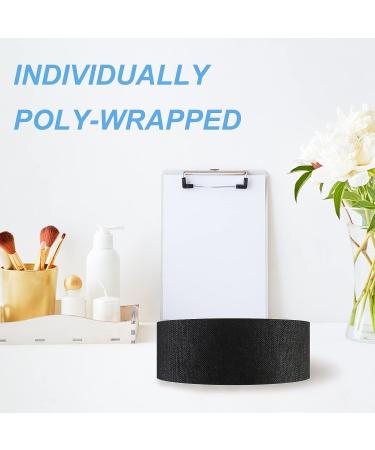 128-Piece Disposable Spa Facial Headbands | Non-Woven | Soft Hair Band for Women, Salons, Estheticians | Black Large - Buy Online on GoSupps.com