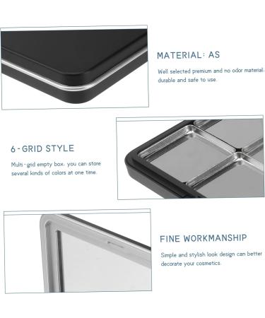  Ipetboom Ipetboom Cosmetic Storage Box Makeup Organizer Tray Eyeshadow and Lipstick Holder Refillable Compact and Easy to Carry - Buy Online on GoSupps.com