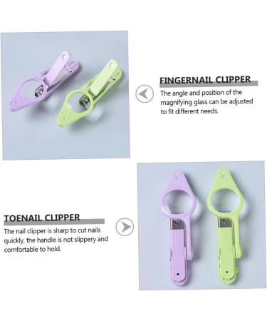 minkissy 1pc Nail Clippers Puppy Nail Illuminated Nail Clipper Cuticle Clippers Toenails Clippers Manscape Trimmer for Men Toenail Clipper Stainless Steel Japan Miss Magnifier Purple 15*4.5*1.6cm Purple - Buy Online on GoSupps.com