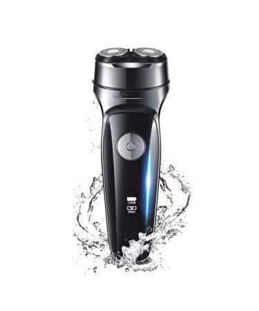 GeRRiT Electric Shaver for Men Rechargeable Rotary Shaver with Pop-up Trimmer Waterproof Wet and Dry Electric Razors for Men