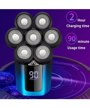 Buy 6-in-1 Electric Razor for Men | Waterproof Floating Cutter Digital Display & USB Charging | Best Electric Shaver Online - Buy Online on GoSupps.com
