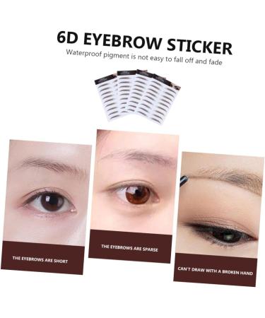 NOLITOY 4pcs Hair Transfer Women Eyebrow Shaping Imitation D for Grooming Shaper Authentic Water Eyebrows - Buy Online on GoSupps.com