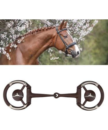 Shanrya Loose Ring Snaffle Bit - Copper Inlay Horse Bit for Riders | International Shipping - Buy Online on GoSupps.com