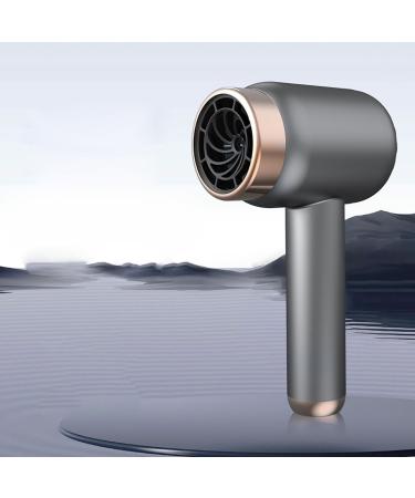 Portable Hair Dryer With Fast Drying Technology High-speed Unique Motor for Fast Drying Professional Ionic Blow Dryer Quiet Lightweight HairdryerLightweight Fast Drying for Women and Men (Grey)