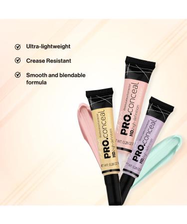 LA Girl Pro Conceal HD Corrector - Cool Pink | Flawless Finish for All Skin Tones | International Shipping Available - Buy Online on GoSupps.com
