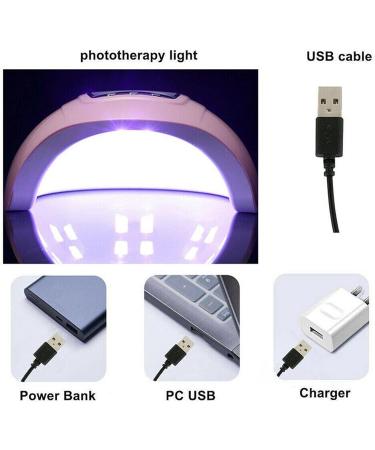 54W Pro Nail Polish Dryer Lamp - LED Gel Acrylic Curing Light with Timer | Fast Drying Manicure Tool - Buy Online on GoSupps.com