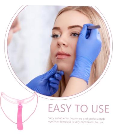 NOLITOY Eyebrow Tools 3 Sets Eyebrow Aid Specialty Tools Brow Stencil Replaceable Eyebrow Tool Miss Accessories Portable 12X11X8CM Pink - Buy Online on GoSupps.com