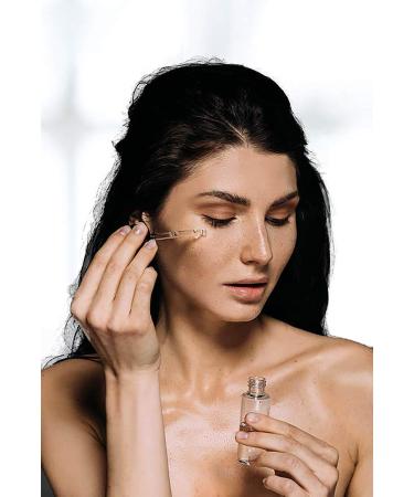 Nature's Elixir Skin Revitalizing Face Serum | USDA Organic | Brightens Clarifies & Nourishes Skin | Physician Formulated - Buy Online on GoSupps.com